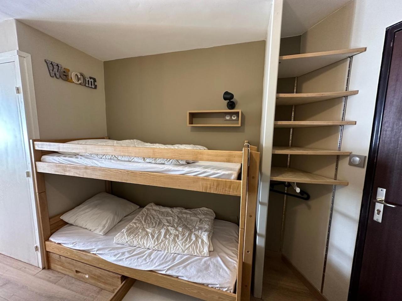 Studio Les Chalmettes 4 Personnes Au Pied Des Pistes Wifi - Balcon - Parking モンジェネヴル エクステリア 写真